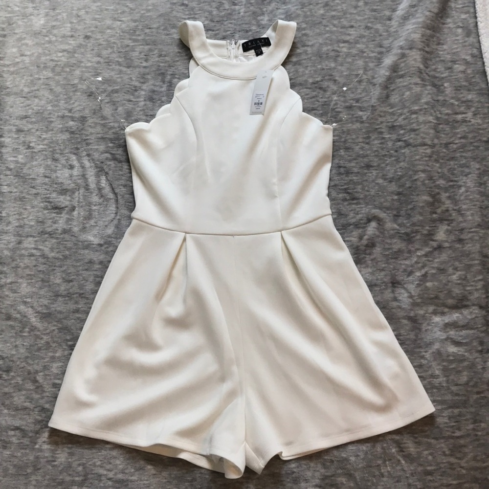 🌟NWT! White Romper from Francesca’s
